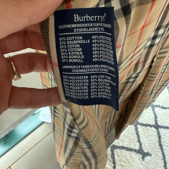Vintage Burberry Trench Coat - Picture 12 of 16